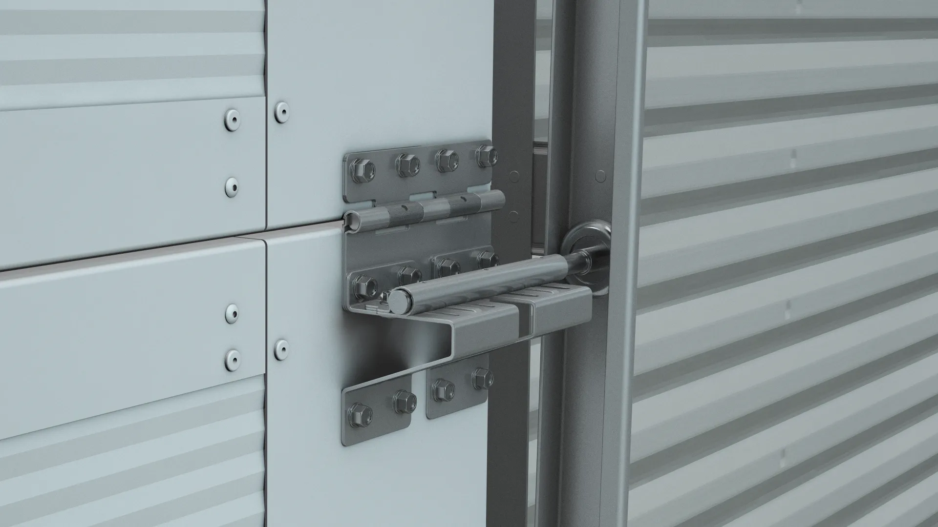 Противопожарные секционные ворота