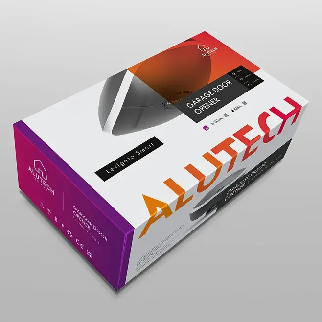 Умный привод ALUTECH Levigato LG‑1200‑Sm для гаражных ворот + модуль Wi‑fi - изображение 5