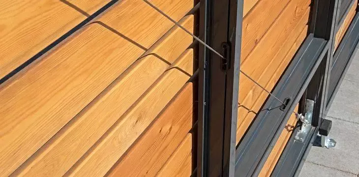 Распашные ворота